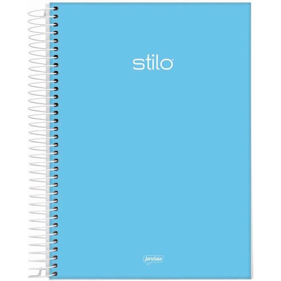 Imagem de Caderno Jandaia college stilo espiral 80 folhas