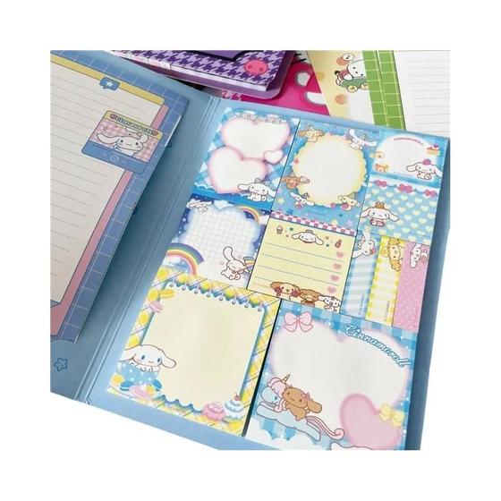 Imagem de Caderno Kawaii Hello Kitty, Kuromi e Cinnamoroll - Para Estudo e Escritório