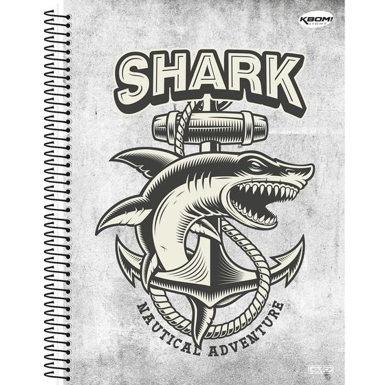 Imagem de Caderno Kbom Light Shark - 96 Folhas - São Domingos