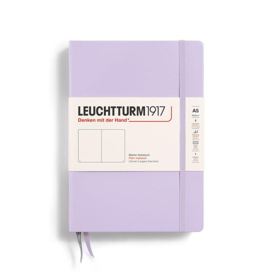 Imagem de Caderno LEUCHTTURM1917 A5 Médio - Capa Dura 251 Páginas Lilás