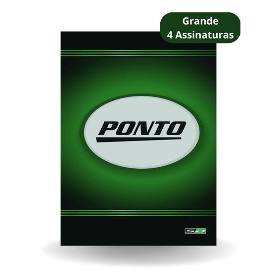 Caderno Livro Ponto Controle Horário Grande Capa Dura 4 assinaturas para Funcionários Colaboradores Empregadas Domésticas - São Domingos Imagem de Caderno Livro Ponto Controle Horário Grande Capa Dura 4 assinaturas para Funcionários Colaboradores Empregadas Domésticas