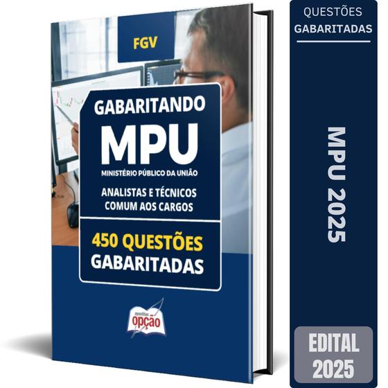 Imagem de Caderno Mpu 2025 Analistas E Técnicos Comum Aos Cargos 450