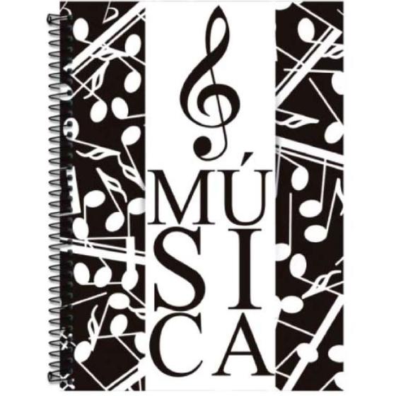 Imagem de Caderno Musica Livro CD ESP.70FLS 200X275MM PCT.C/05