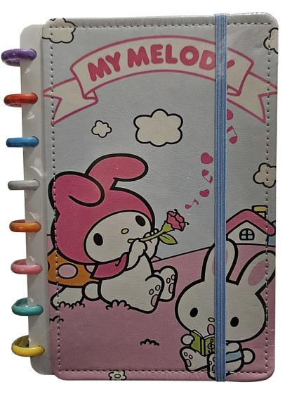 Imagem de Caderno My Melody Espiral Inteligente Com 90 Folhas