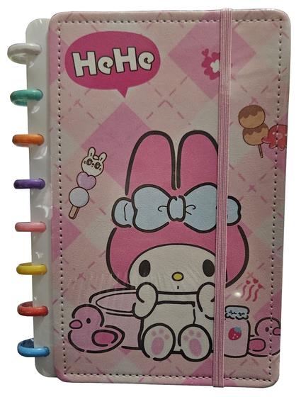 Imagem de Caderno My Melody Espiral Inteligente Com 90 Folhas