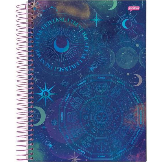 Imagem de Caderno Mystic Dear Universe - 160 Folhas - Jandaia