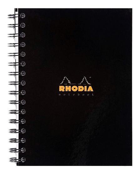 Imagem de Caderno Note Book Rhodia A5 90g Capa Preta