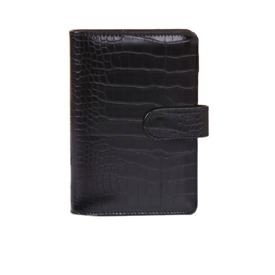 Imagem de Caderno Notebook Crocodilo Padrão Macaron - Bloco de Notas Econômico