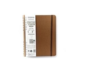 Imagem de Caderno Organizador Duo Clássica Pautado & Pontado A5 Caramelo