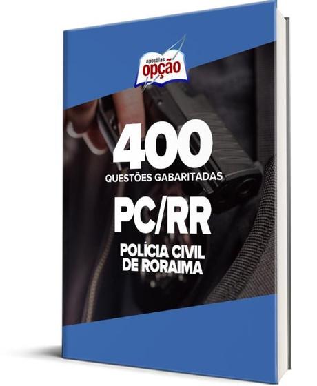 Imagem de Caderno PC-RR - 400 Questões Gabaritadas