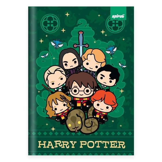 Imagem de Caderno Pequeno 1/4 Brochura Harry Potter (80 Folhas)