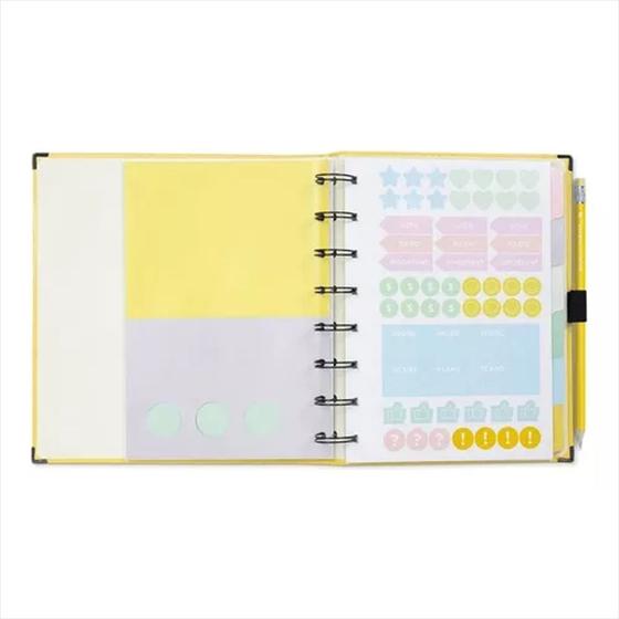 Imagem de Caderno planner Ótima systemflex A5 orna pato moderna