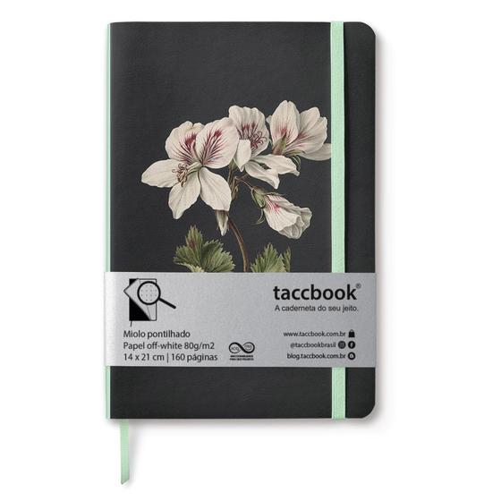 Imagem de Caderno Pontilhado taccbook Pelargonium album 14x21 Flex