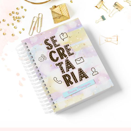 Imagem de Caderno profissão personalizado Secretária