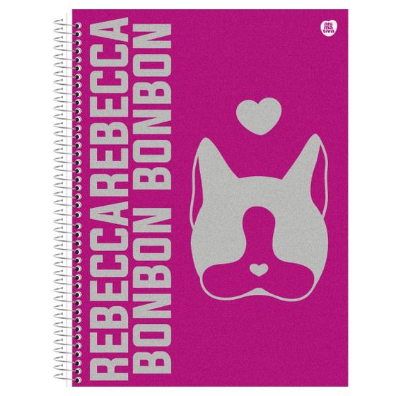 Imagem de Caderno Rebecca Bonbon Universitário 1 Matéria 80 Folhas