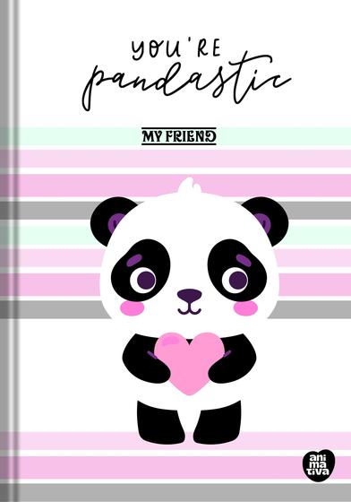 Imagem de Caderno (Sem Pauta) Brochurão Grande My Friend 80 Folhas Capa Dura - ANIMATIVA