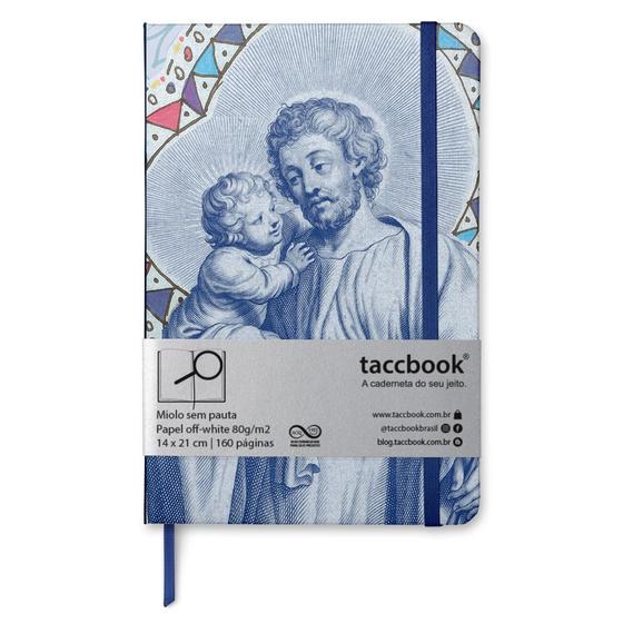 Imagem de Caderno Sem pauta taccbook São José 14x21 Ríg.