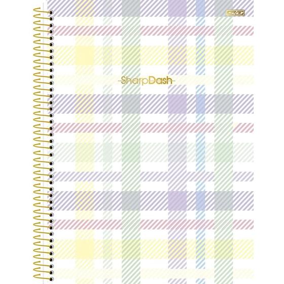 Imagem de Caderno Sharp Dash Cores - 80 Folhas - São Domingos