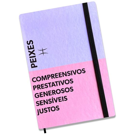 Imagem de Caderno Signos Caderno Sem Pauta Tamanho A5 60 folhas