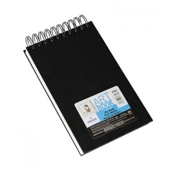 Caderno Sketch Artbook Técnicas Mistas A5 Canson Sketchbook