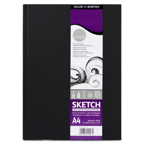 Imagem de Caderno Sketch Daler Rowney Simply A4 65 Folhas  482154500