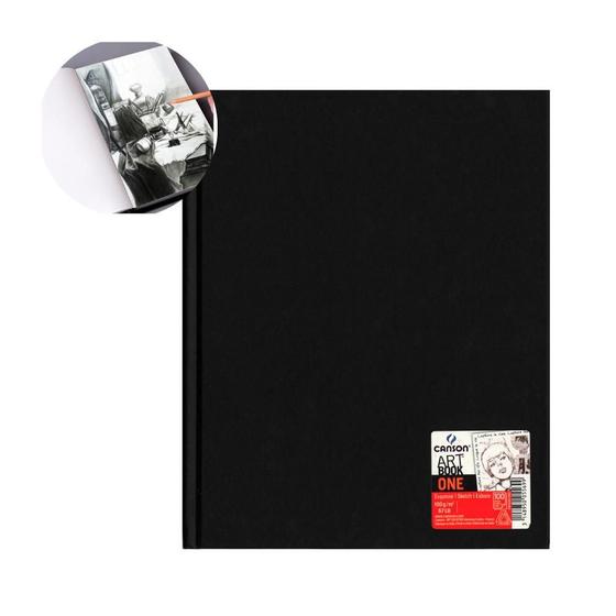 Imagem de Caderno Sketchbook Canson Art Book One 100g A3 98Fls Costura