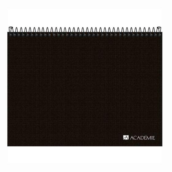 Caderno Sketchbook Espiral Capa Dura A4 Academie Essential 150g/m2 50