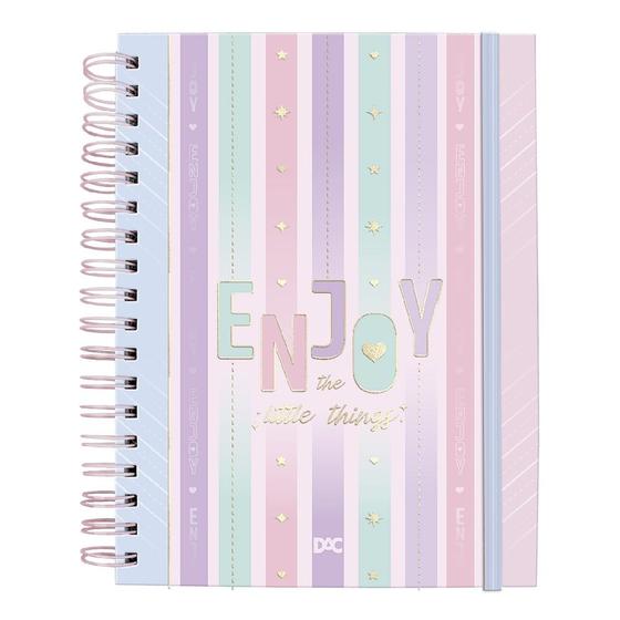 Imagem de Caderno Smart Colegial 80 Fls Reposicionáveis DAC - Enjoy
