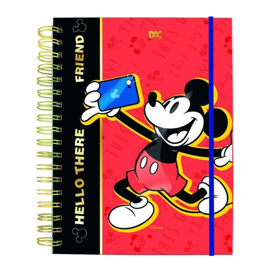 Imagem de Caderno Smart Colegial Mickey com 10 Divisórias - 80 Folhas Dac - 4640