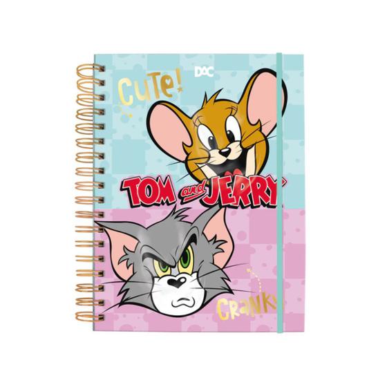 Imagem de Caderno Smart Colegial Tom & Jerry com Folhas Removíveis