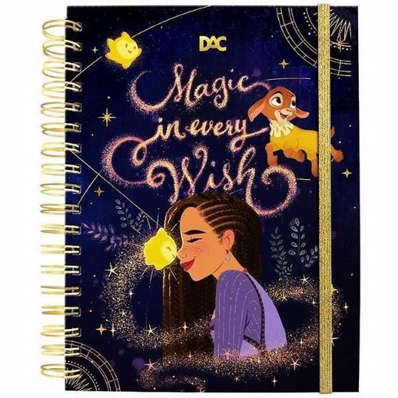 Imagem de Caderno Smart Inteligente Wish Espiral Com 10 Divisórias