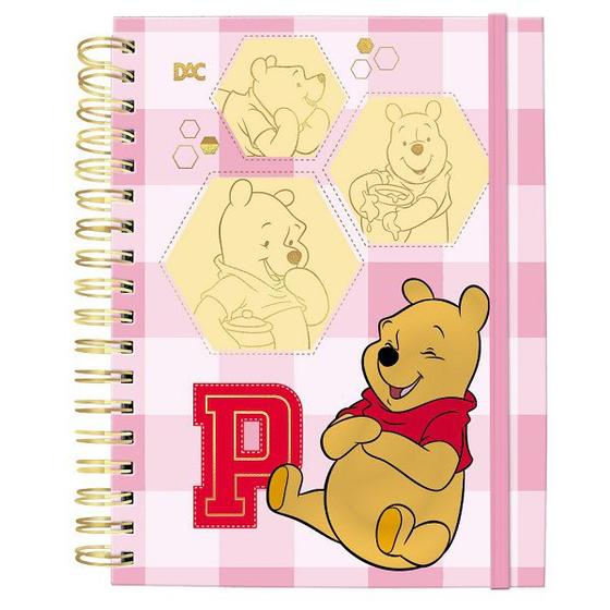 Imagem de Caderno SMART Mini Disney Ursinho Pooh C/FLS Tira e Põe DAC