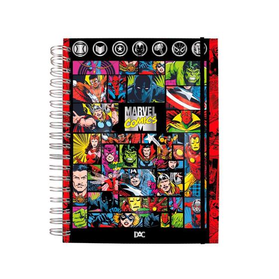 Imagem de Caderno Smart Univ. 10 Div. 80fls Marvel DAC