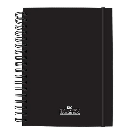 Imagem de Caderno Smart Universitário All Black Com Folhas Tira e Põe 90gr