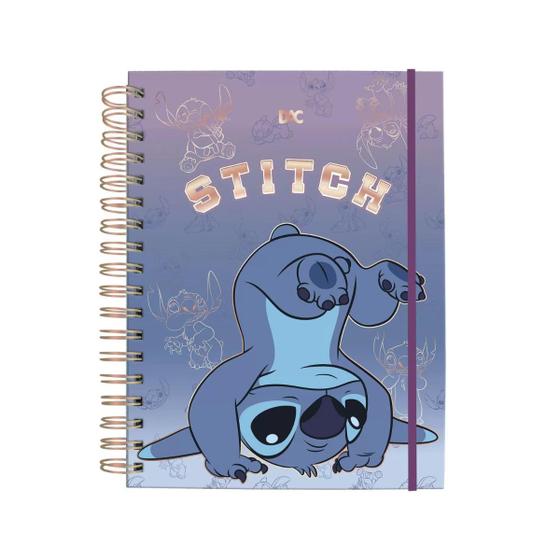 Imagem de Caderno Smart Universitário Stitch com Folhas Destacáveis