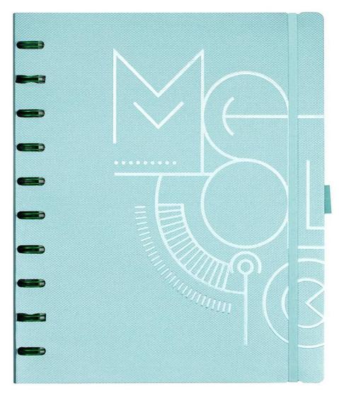 Imagem de Caderno Sys Flex Coleção Metallic Verde- Plus - Ótima