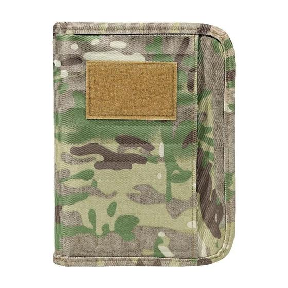 Imagem de Caderno Tático A6 com Zíper - Padfolio Ring Binder à Prova d'Água