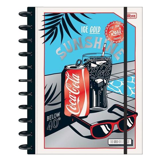 Imagem de Caderno Tilidisco Inteligente Coca Cola 10 Matérias - Tilibra