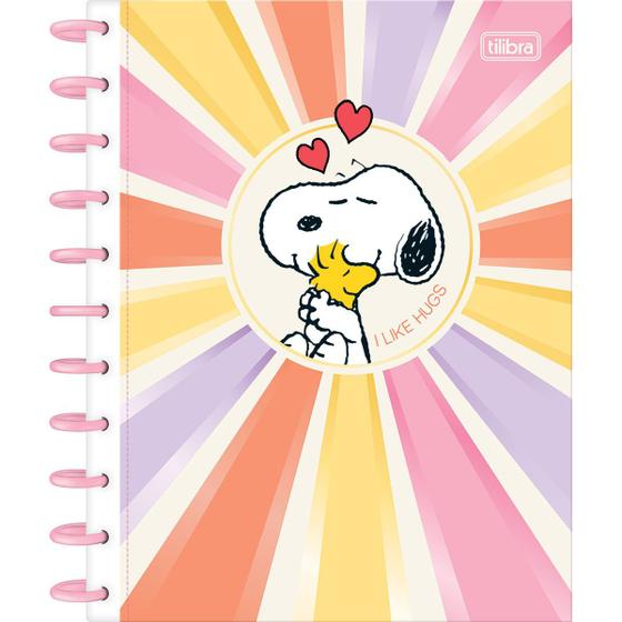 Imagem de Caderno Tilidisco Snoopy 10 Matérias 160 Folhas Tilibra