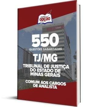 Imagem de Caderno TJ-MG - Comum aos Cargos de Analista - 550 Questões Gabaritadas