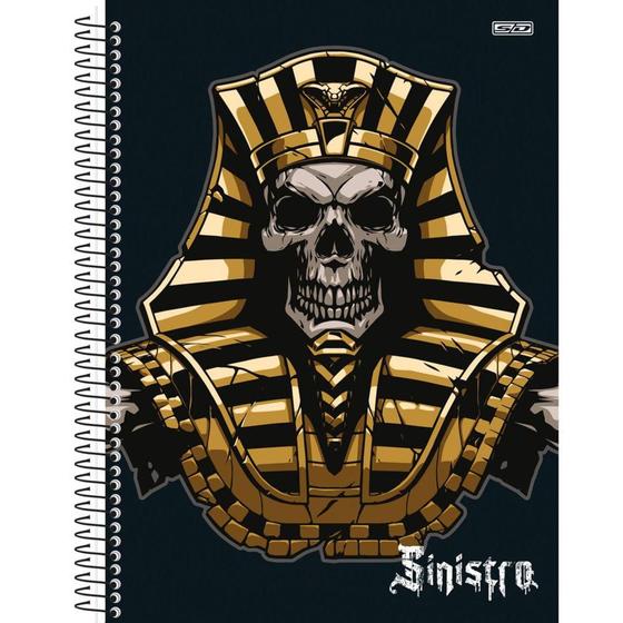 Imagem de Caderno Univ. 1 Mat. 80Fls Sinistro Capa 4 - São Domingos