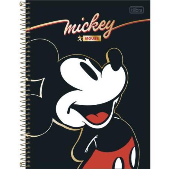 Imagem de Caderno Univ. 1 Matéria 80 Folhas Mickey Capa 3 - Tilibra