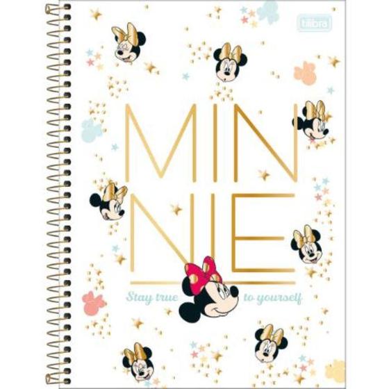 Imagem de Caderno Univ. 1 Matéria 80 Folhas Minnie Capa 2-Tilibra