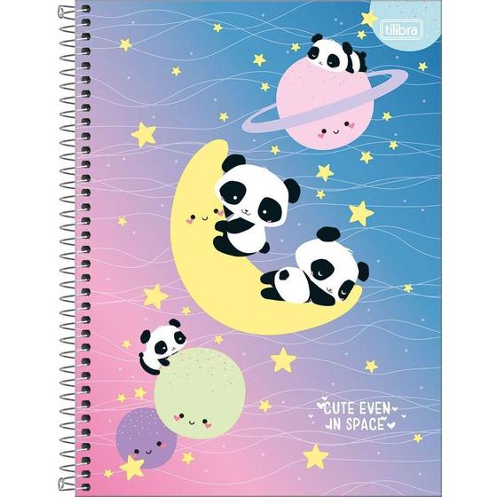 Imagem de Caderno Univ. 10 Mat. 160Fls Lovely Friend Capa 3 - Tilibra