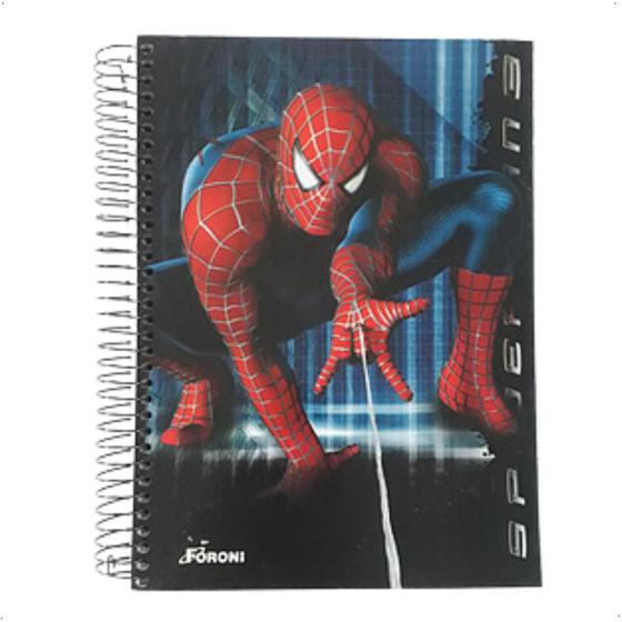 Imagem de Caderno Univ. 10 Materias Capa Dura homem Aranha