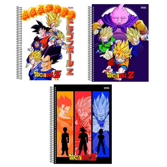 Imagem de Caderno Univ Espiral Capa Dura Dragon Ball 80F 1 Matéria