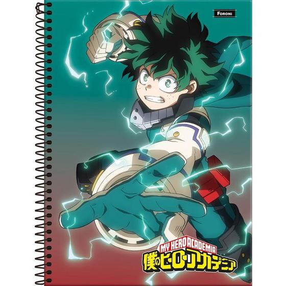 Imagem de Caderno Universitário 01 Matéria My Hero Academia 80f 7020-7 Foroni - LC