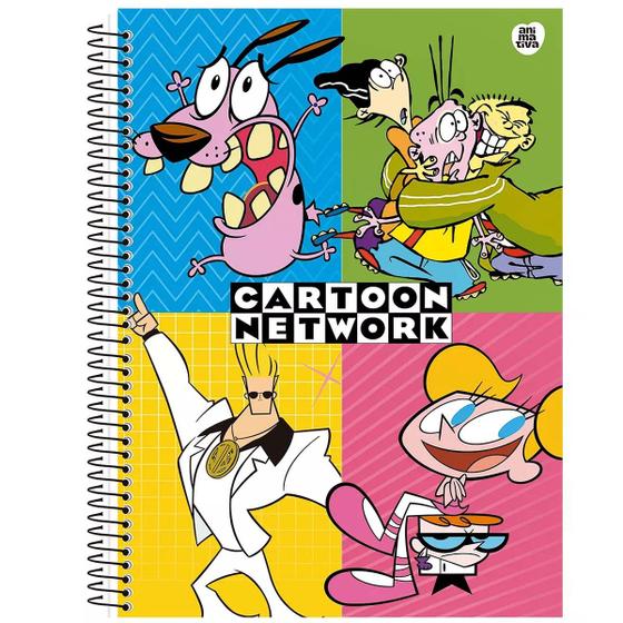 Imagem de Caderno universitário 1 matéria 80 folhas Cartoon Network Animativa