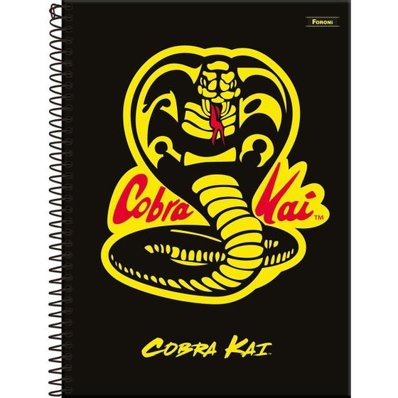 Imagem de Caderno Universitario 1 Materia Cobra Kai