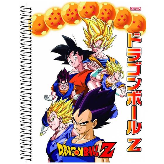 Imagem de Caderno Universitário 1 matéria Dragon Ball 80fls São Domingos